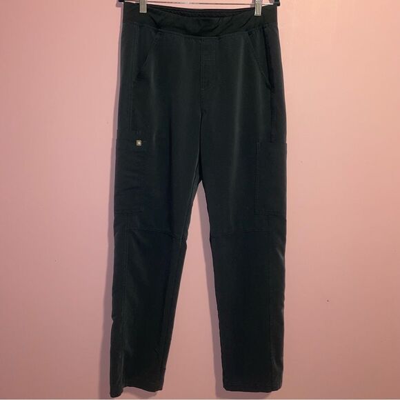 Figs Mens Scrub Set Navy Leon 3 Pocket Top Axim Cargo Pants Size M - Picture 9 of 15